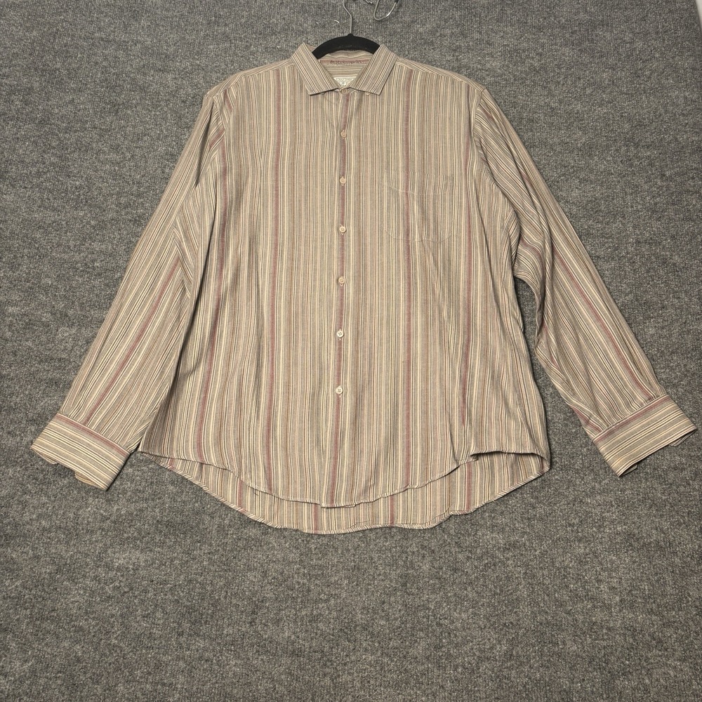 Vintage American Eagle Long Sleeve Button Down shirt Cotton Mens Large